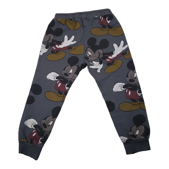 Zara Disney Baby Dark Grey Mickey Mouse Joggers Size 3-4 Years - Picture 2 of 10